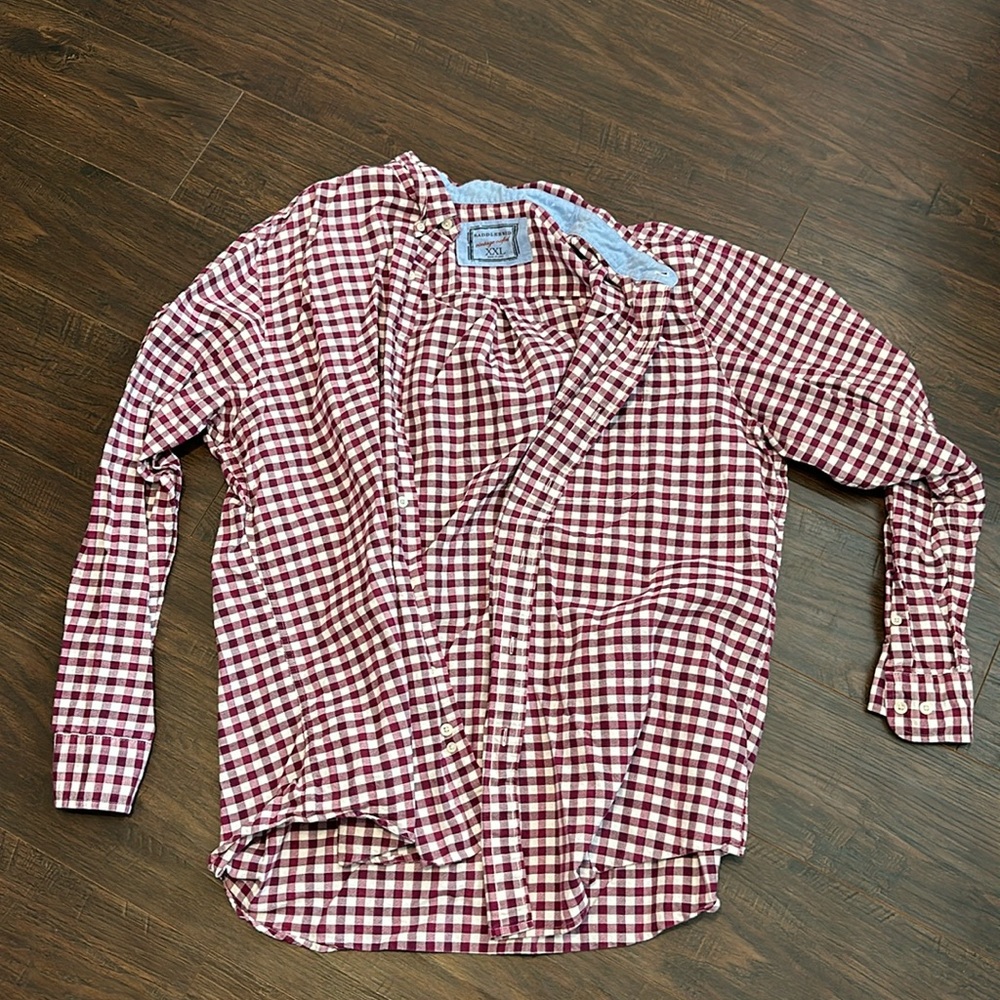 Saddlebred plaid button up